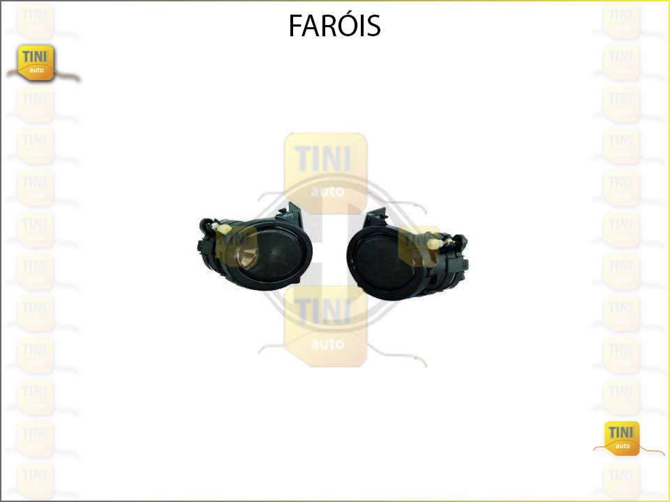 FAROIS BMW E46/E39 NEVOEIRO VIDRO FUMADO FD CROM