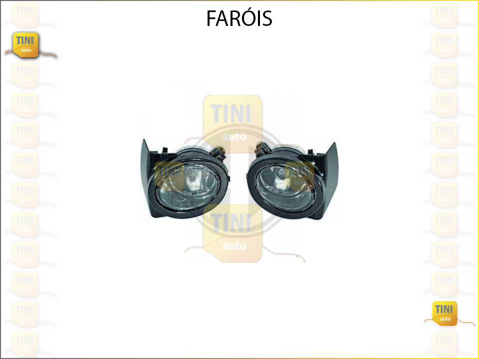 FAROIS BMW E46/E39 NEVOEIRO CRISTAL FD CROM