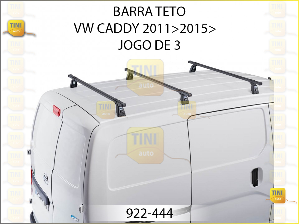 BARRAS VW CADDY 2011»» 2015 »»JOGO 3