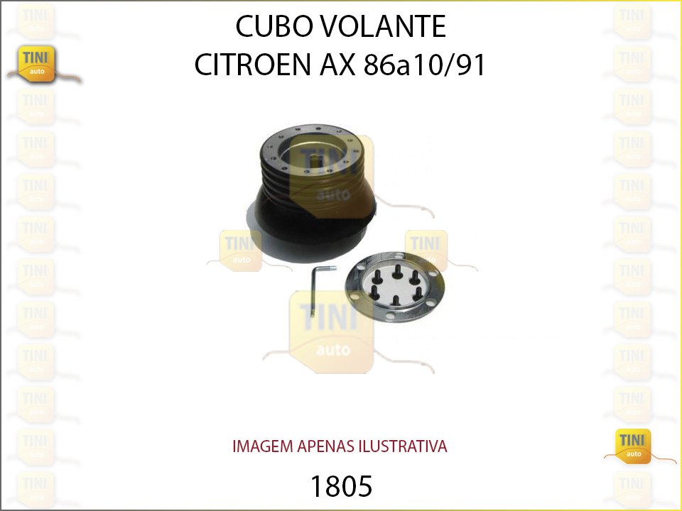 CUBO VOL.CITROEN AX DE 1986 ATE 10/1991