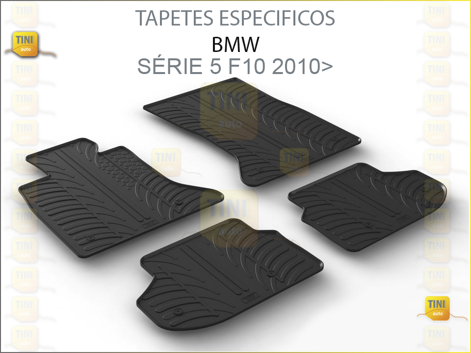 TAPETES PERSO. BORRACHA BMW S. 5  F10/F11