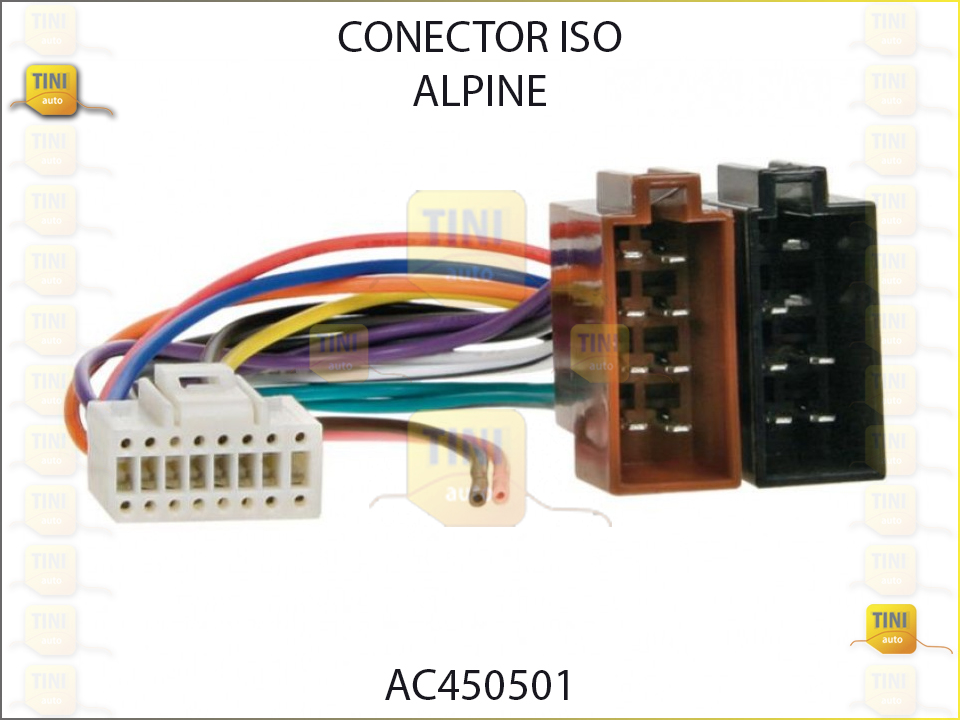 CONECTOR ISO ALPINE