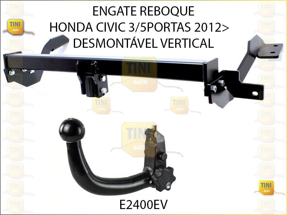 ENGATE HONDA CIVIC 3/5P 2012» DEM. VERTICAL