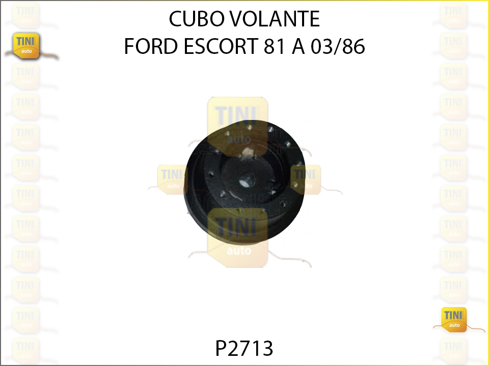 CUBO VOL.FORD ESCORT 81 ATE 03/86