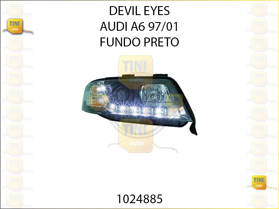 DEVI EYES AUDI A6 97/01 FD PRETO