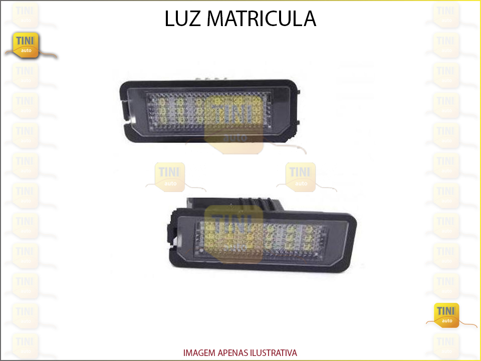 LUZ MATRICULA SMD PEUGEOT 508