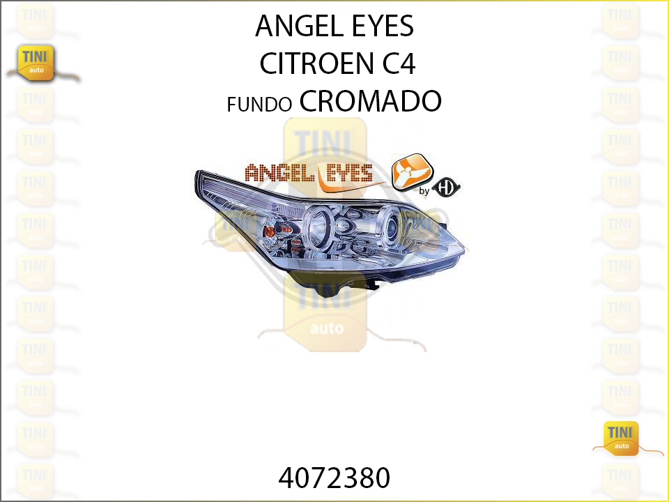 ANGEL EYES CITROEN C4 FD CROMADO