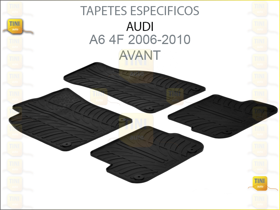 TAPETES PERSO. BORRACHA AUDI A6 SW 2006»2010