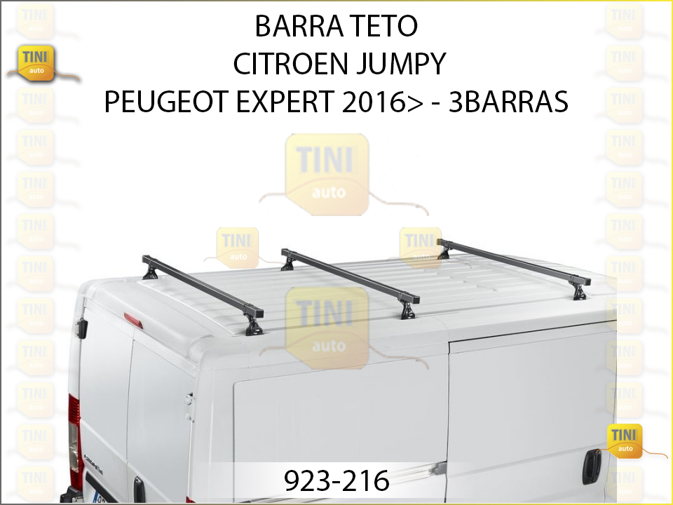 BARRAS CITROEN JUMPY/PEUGEOT EXPERT 2016> -JOGO 3