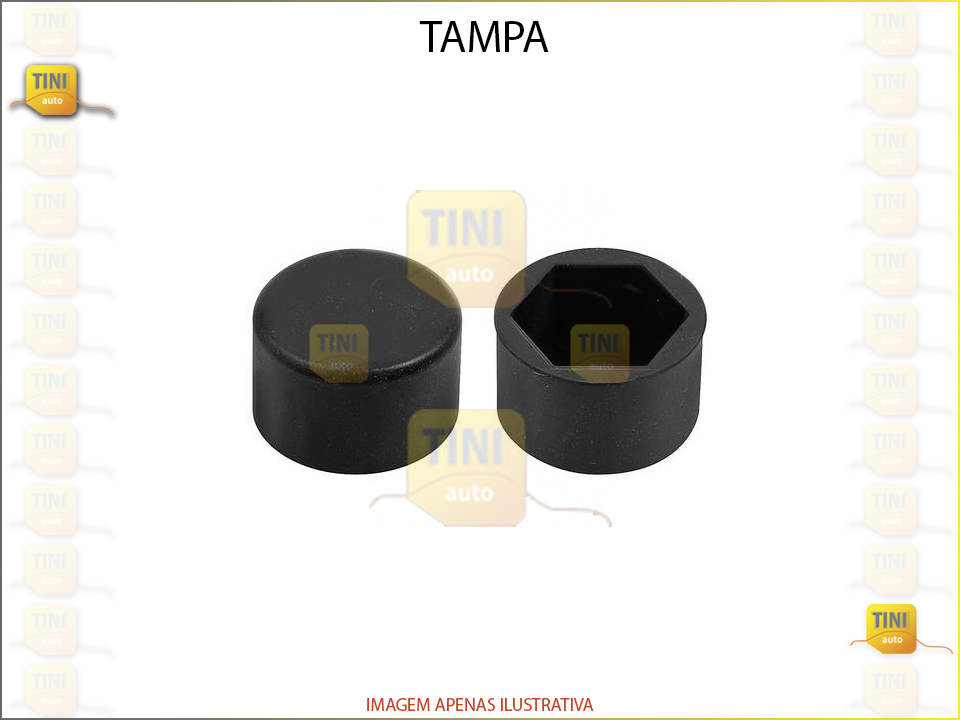 TAMPAS P/PORCAS DE RODA SILICONE 17MM 20PCS.