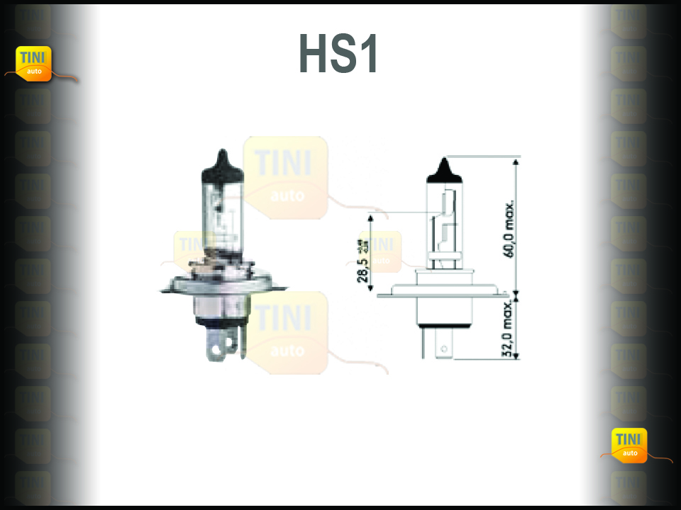 LAMPADA HS1 12V 35/35W PX43T