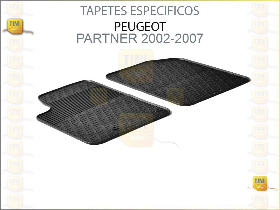 TAPETES PERSO. BORRACHA PARTNER/BERLINGO 2002»2007