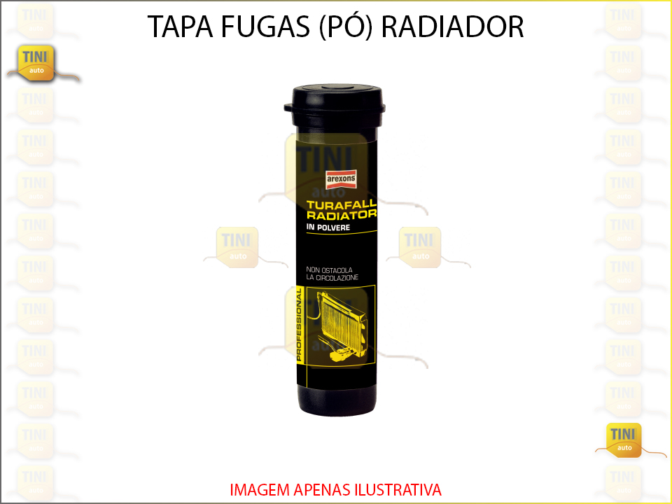 TAPA FUGAS DE RADIADOR EM PÓ