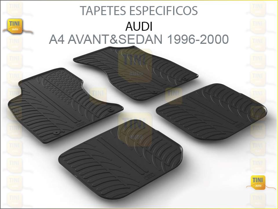 TAPETES PERSO. BORRACHA AUDI A4 96/2000