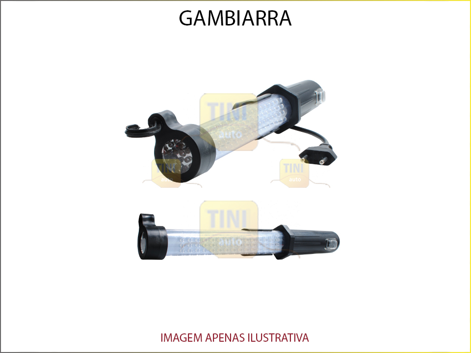 GAMBIARRA C/60 + 17 SMD FIO  5 METROS