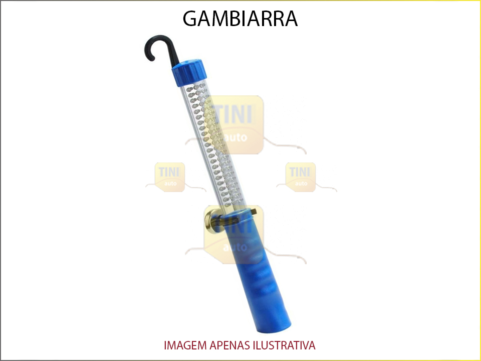 GAMBIARRA C/66 LED ANTI - SHOCK FIO  5 METROS