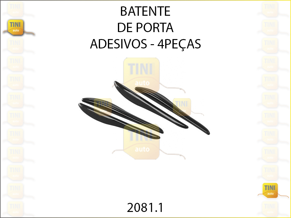 BATENTE DE PORTA ADESIVOS 4 PCS