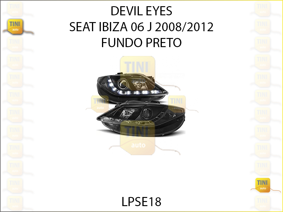 DEVIL EYES SEAT IBIZA 06 J 2008 » 2012  FD.PRETO