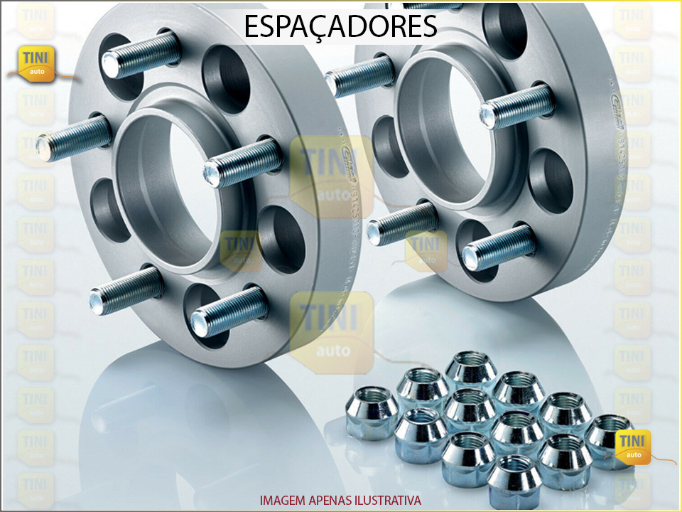 ESPAÇADORES 5X108X63.3 20MM COM S4 PERNOS