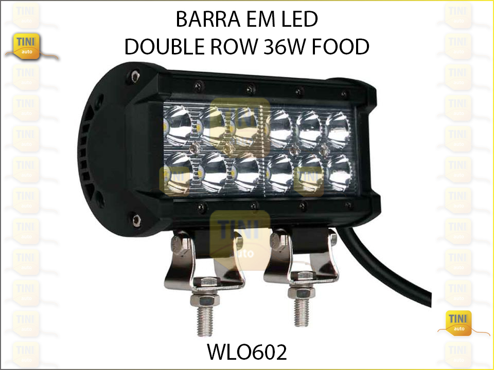 BARRA EM LED  DOUBLE ROW 36W  FOOD