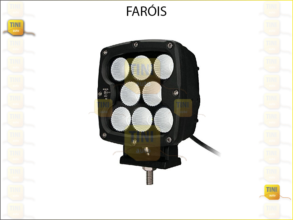 FAROL TRABALHO EM LED CREE 80W 17 MM