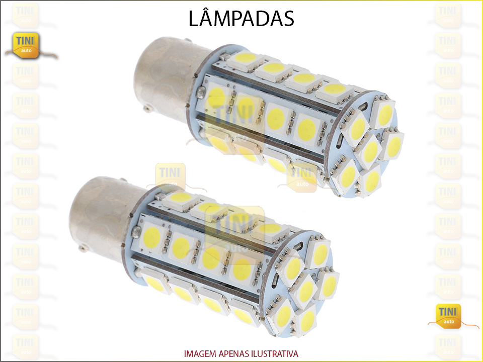 LAMPADAS 12/21/5 BA15D  24 SMD