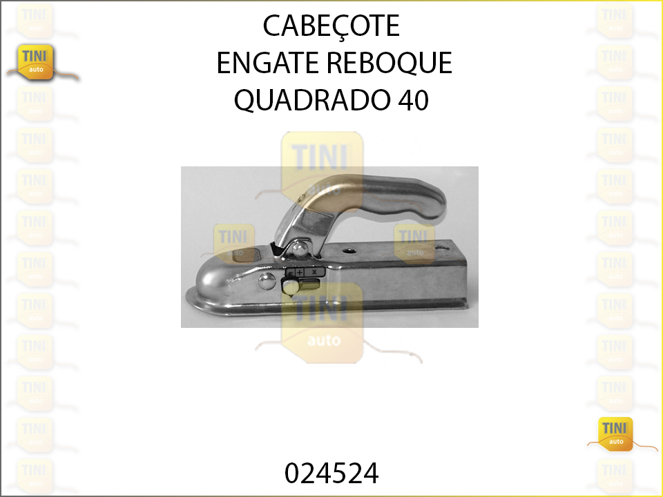 CABEÇOTE ENGATE REB.QUADRADO 40